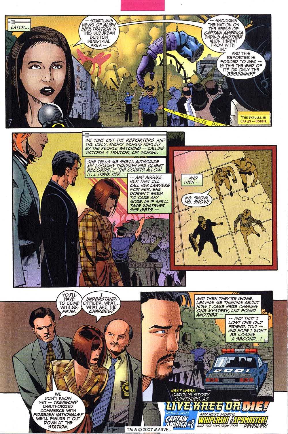 Read online Captain America (1998) comic -  Issue #7b - 35