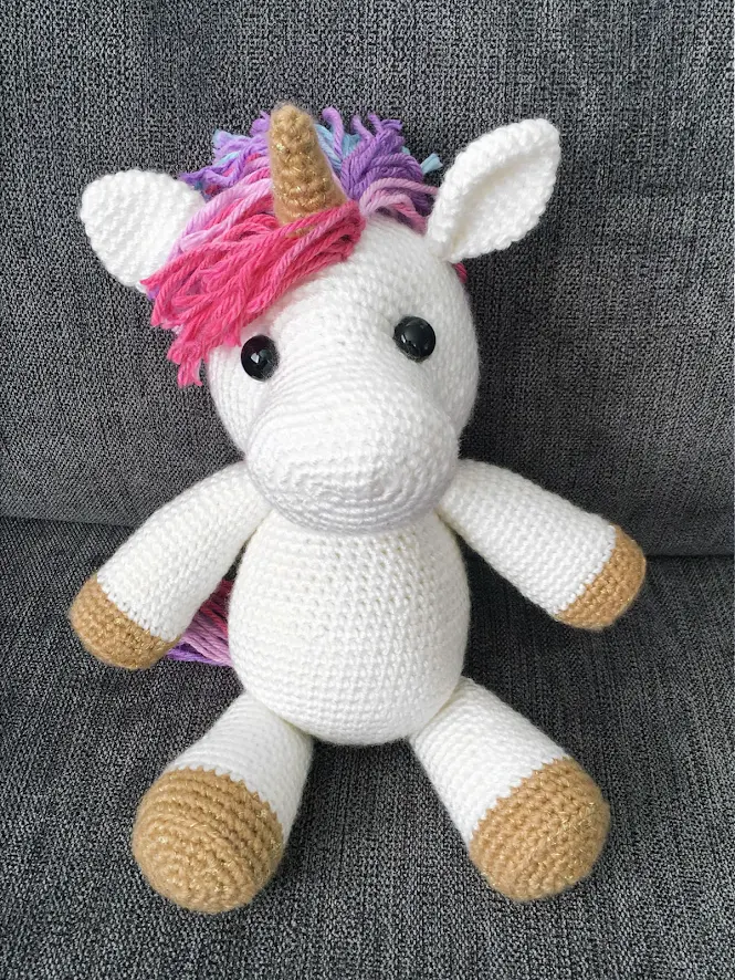 Crochet Unicorn Pattern for Beginners - Crochet Unicorn Amigurumi