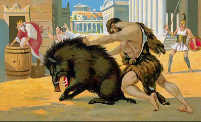 Mitologia Grega: O JAVALI DE CALIDON