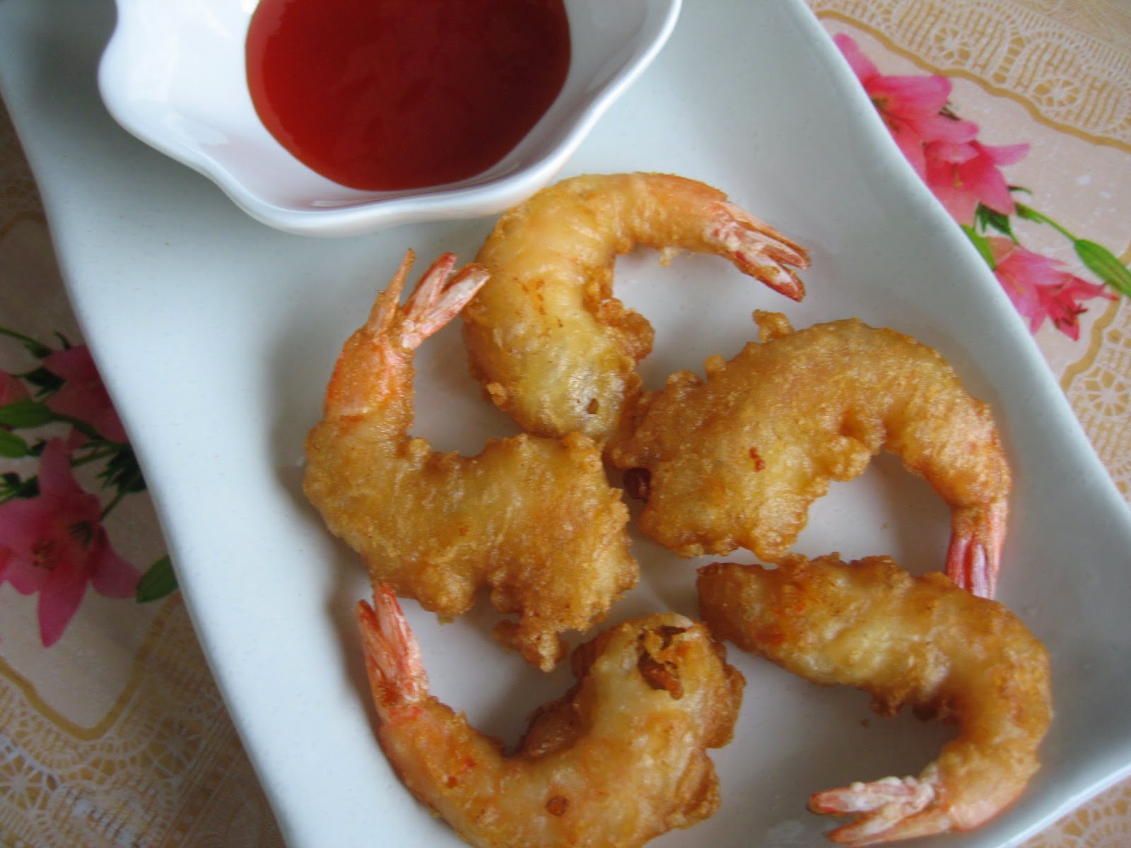 Sumptuous Flavours Deepfried Prawns
