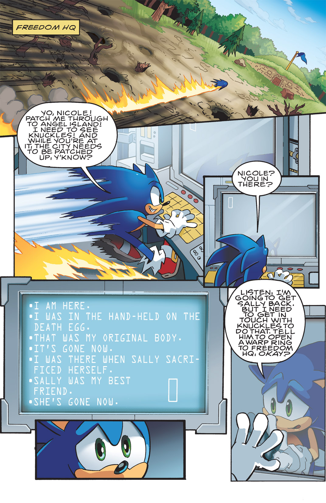 Read online Sonic The Hedgehog comic -  Issue #232 - 11
