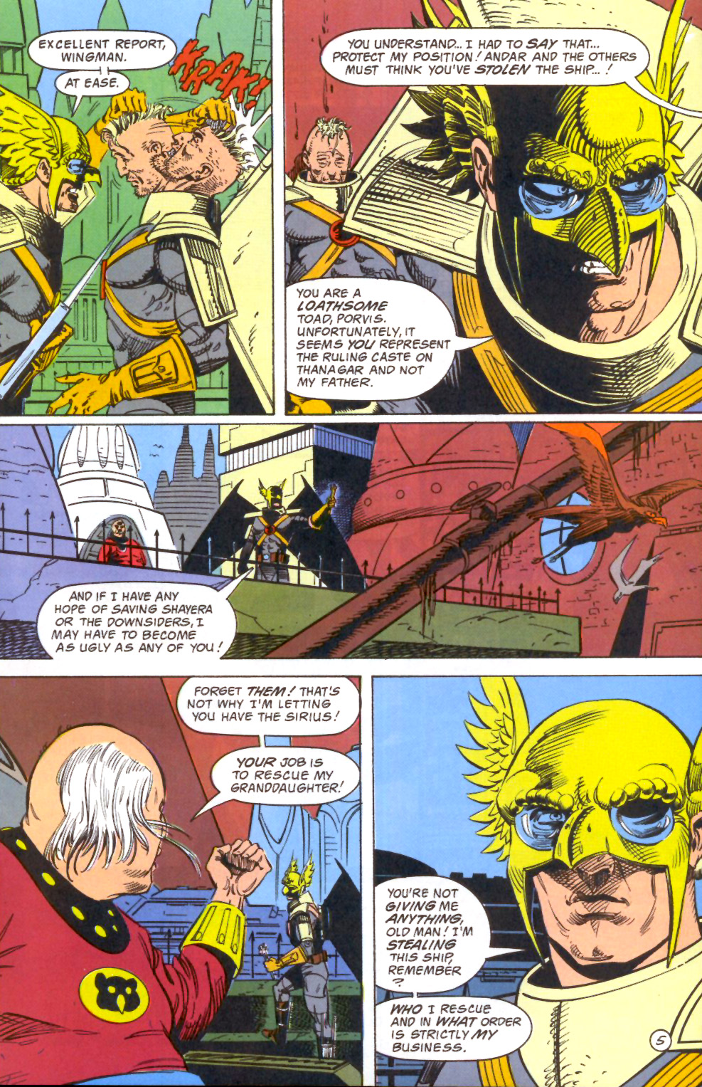 Read online Hawkworld (1990) comic -  Issue #25 - 6