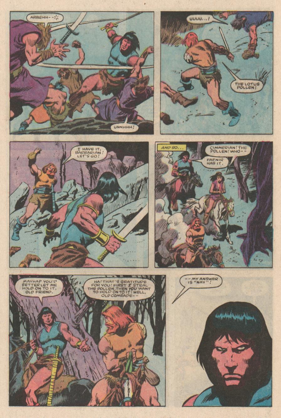 Read online Conan the Barbarian (1970) comic -  Issue #167 - 12