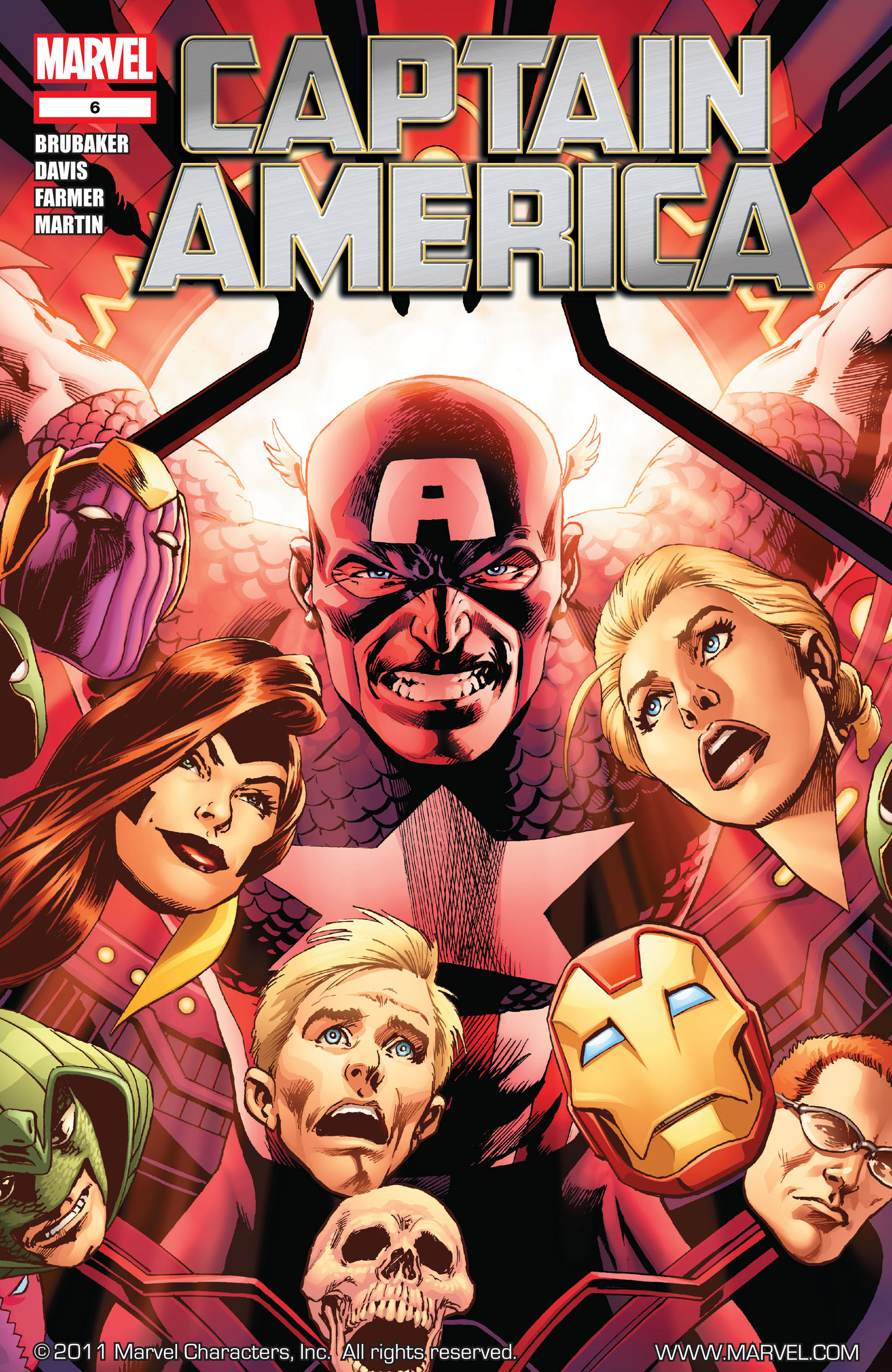 Read online Captain America (2011) comic - Issue #6 - 1