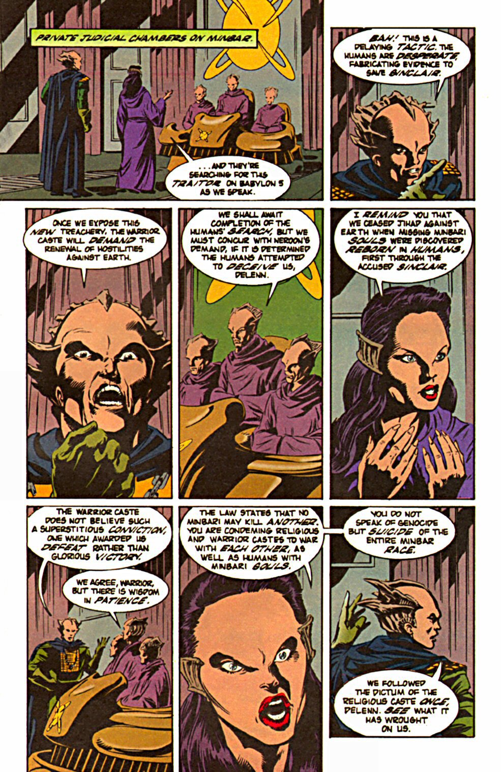 Read online Babylon 5 (1995) comic -  Issue #4 - 13