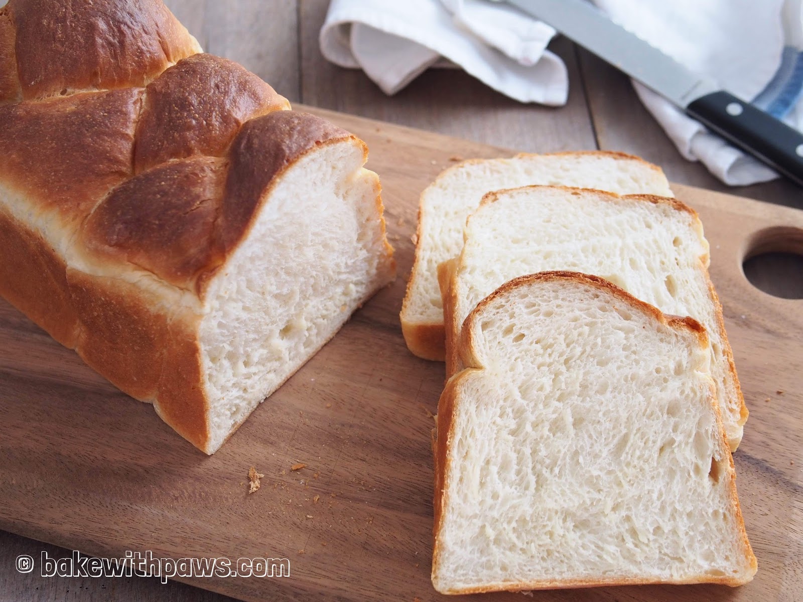 Ultra Soft Sticky Rice Bread BAKE WITH PAWS