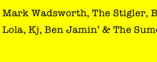 Mark Wadsworth: Simon Walker: Chairman of the Institute of Rent Seeking Parasites,