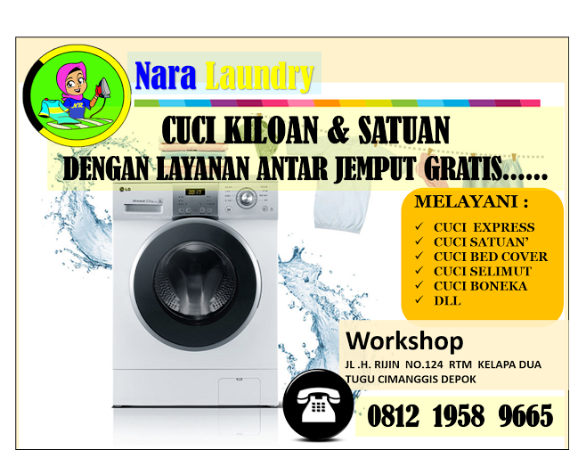 laundry kiloan sekitar margonda depok