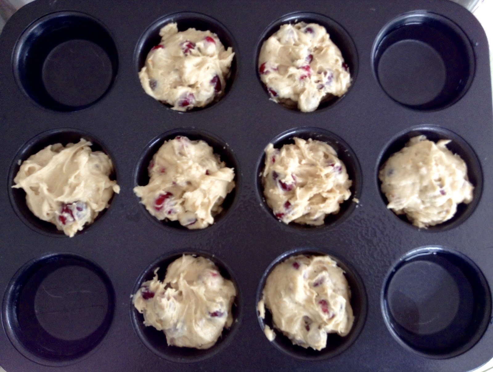 Brot &amp; Meer: CRANBERRY-WALNUSS-MUFFINS - NEUENGLISCHER HERBSTGENUSS