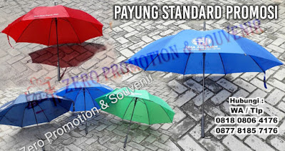 Produksi Payung Standar Promosi