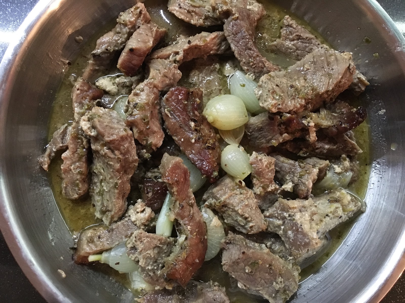 fırın poşetinde et yemeği