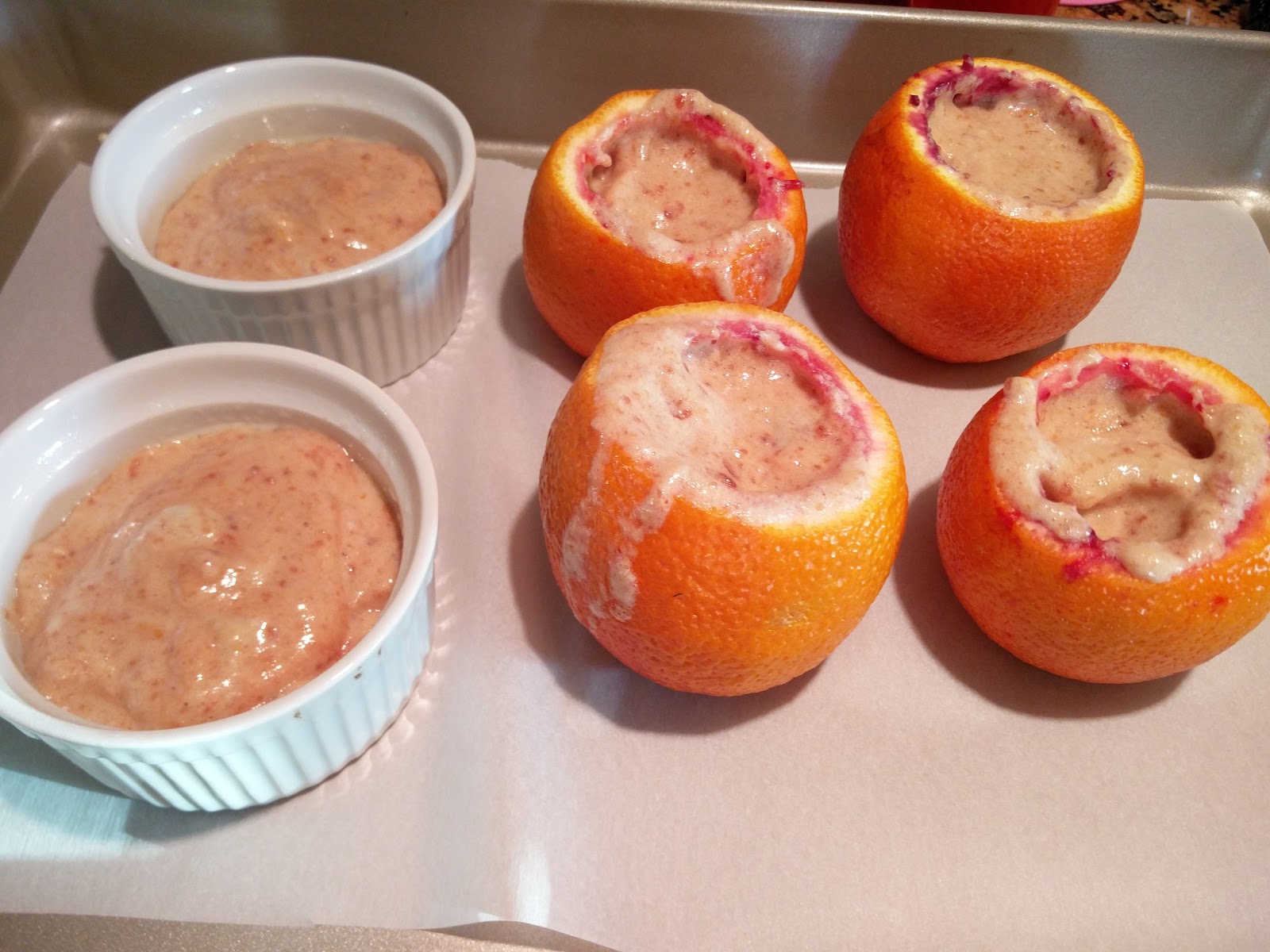 Nick and Alona Kitchen Blood Orange Souffle