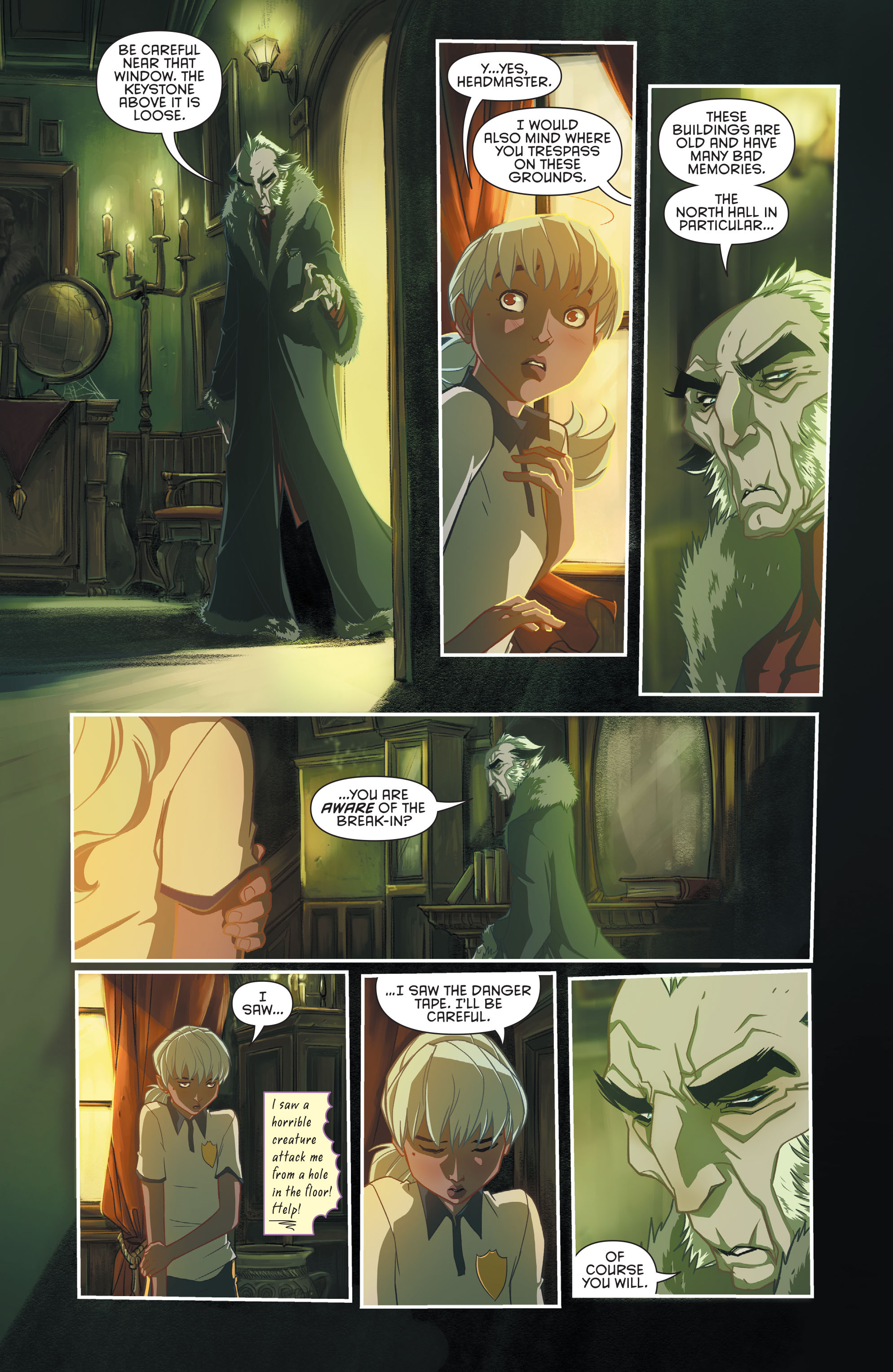 Read online Gotham Academy comic -  Issue #4 - 4