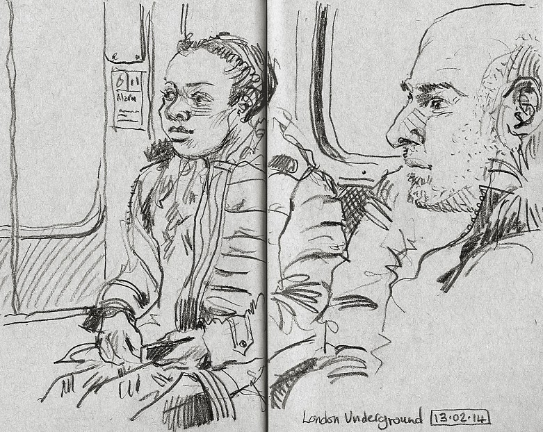 Drawing People in London Urban Sketchers