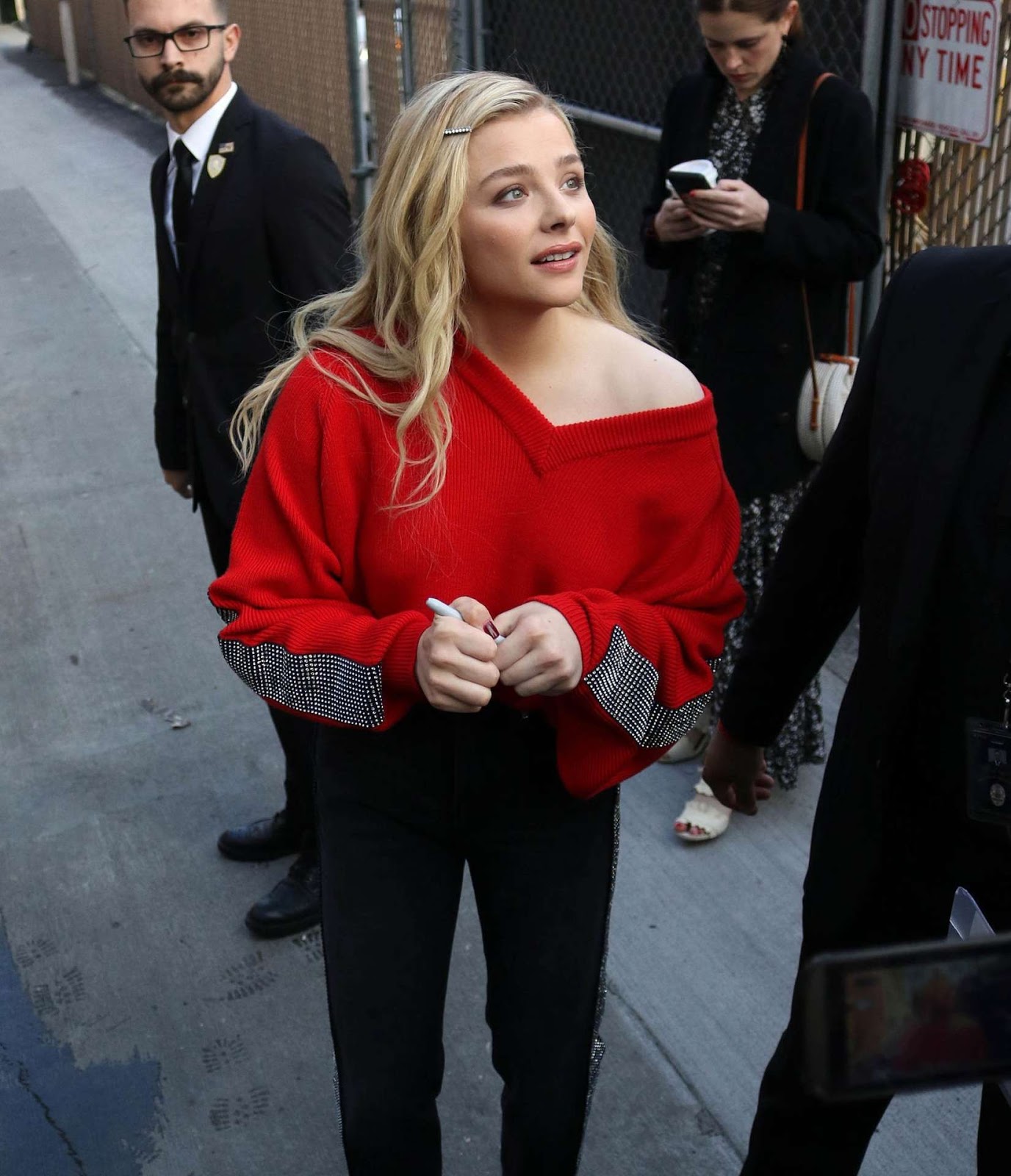 Chloe Grace Moretz Outside ‘Jimmy Kimmel Live’ in Hollywood - 02/26