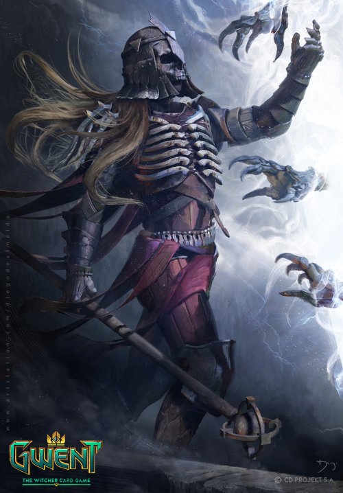 As ilustrações de fantasia para o game Gwent de Diego de Almeida Peres Diego de Almeida Peres artstation arte ilustrações fantasia games gwent the witcher