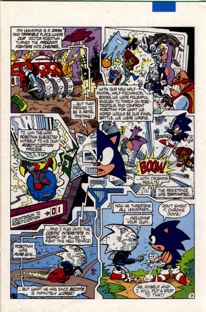 Read online Sonic The Hedgehog comic -  Issue #19 - 4