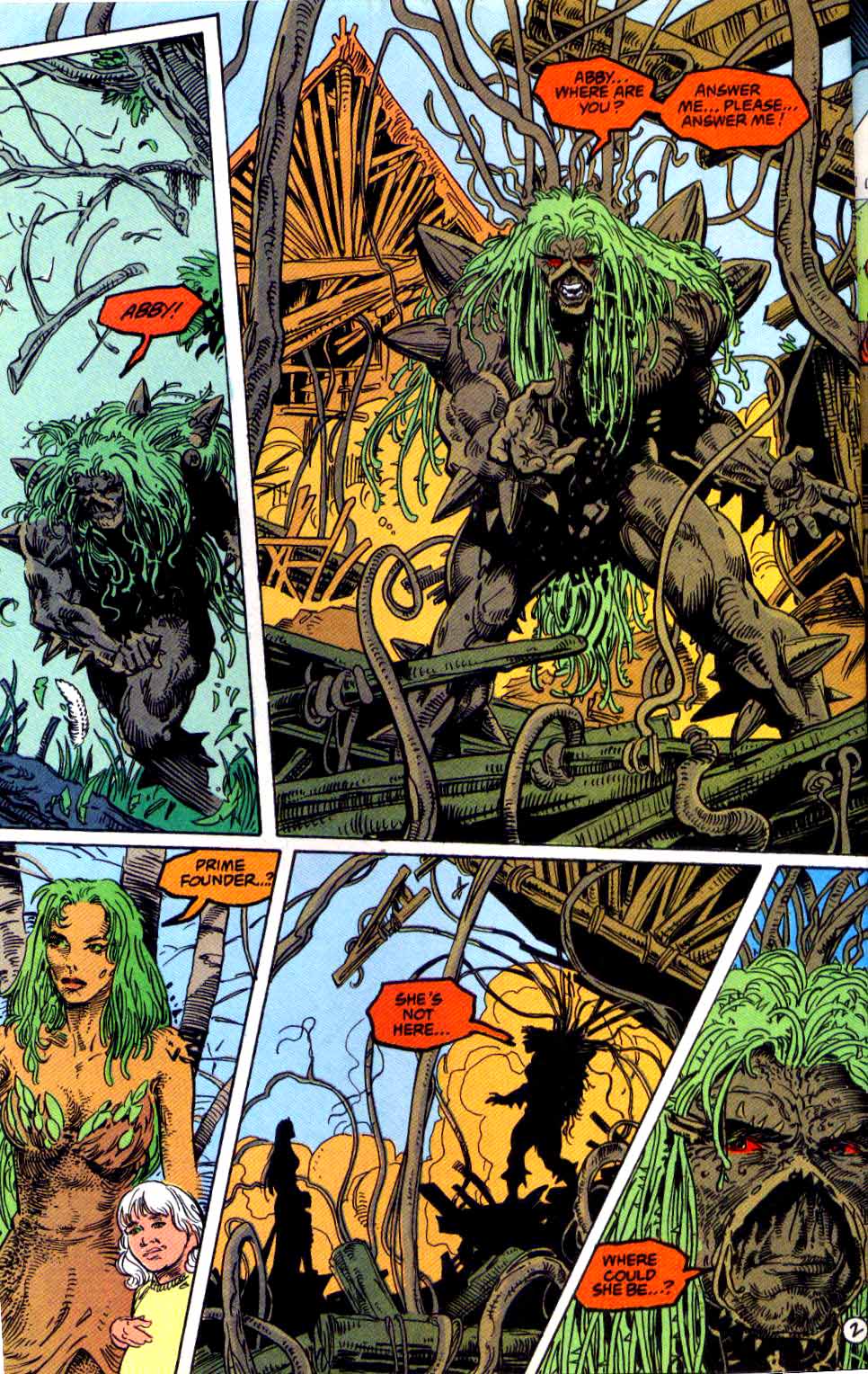 Read online Swamp Thing (1982) comic -  Issue #134 - 3