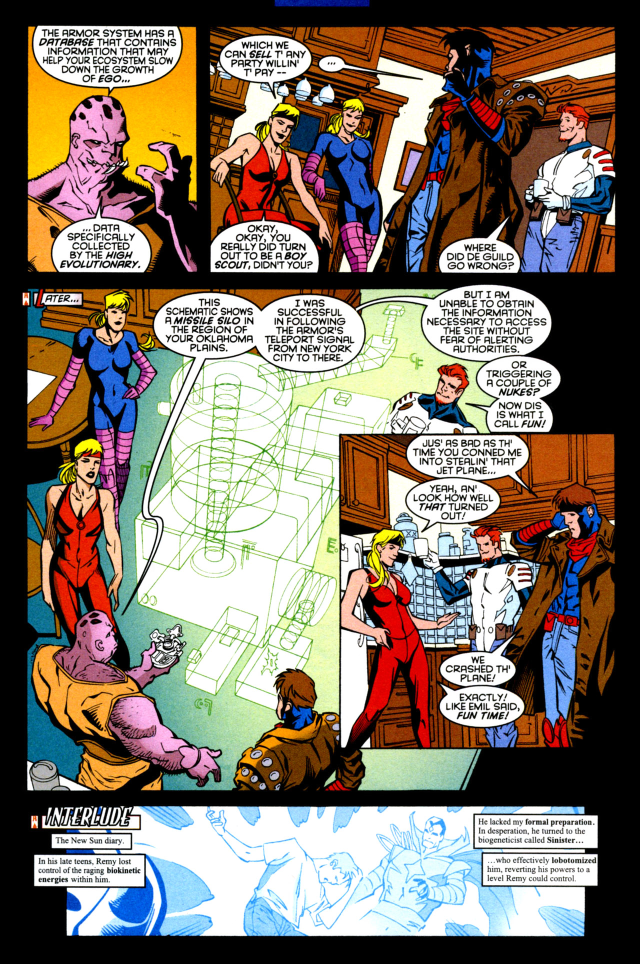 Read online Gambit (1999) comic -  Issue #23 - 11