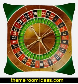 Roulette Table Woven Throw Pillow Roulette Table Woven Throw Pillow