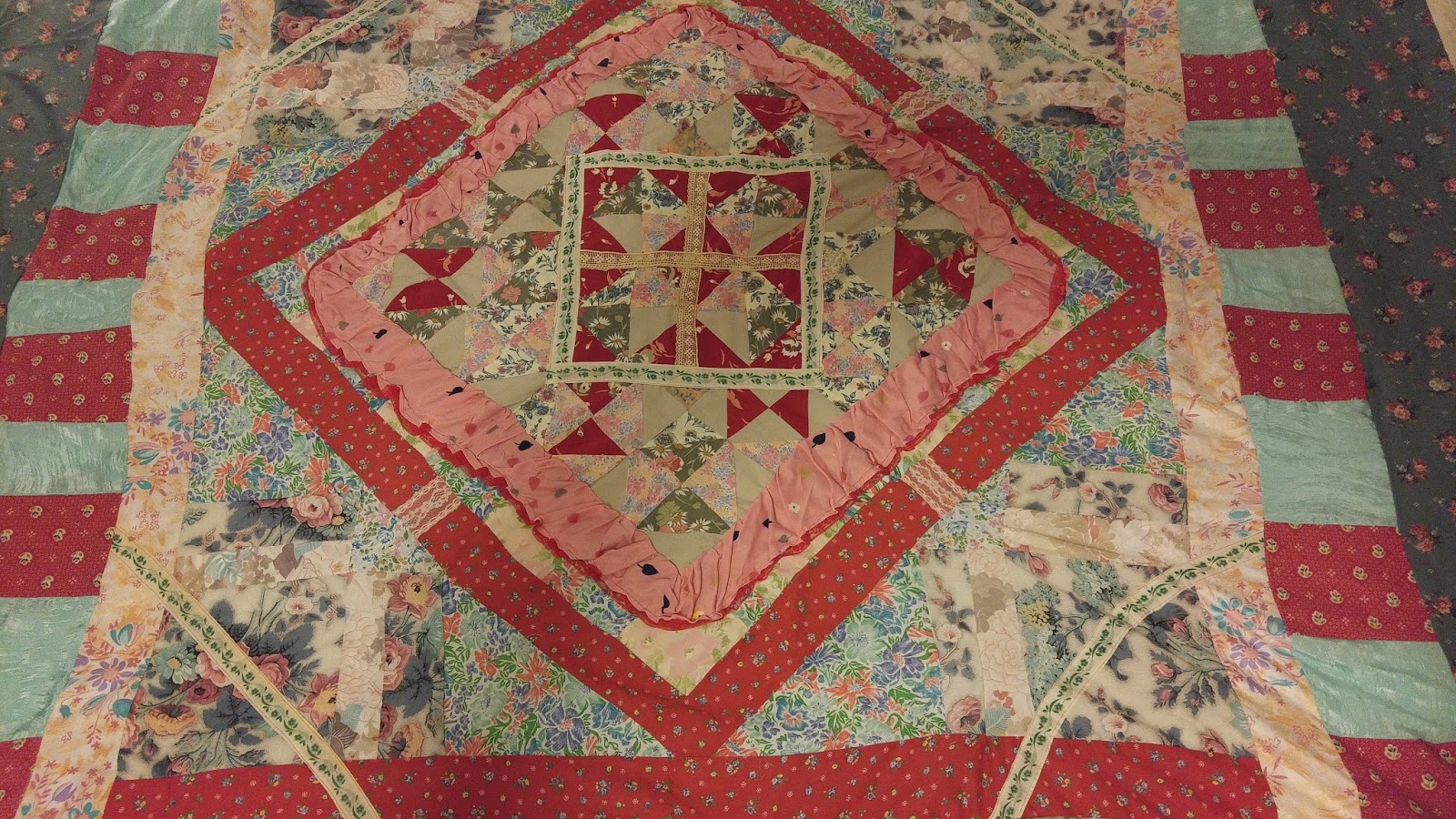 Stuff Crazy Quilt Finally Finished After Ten Years