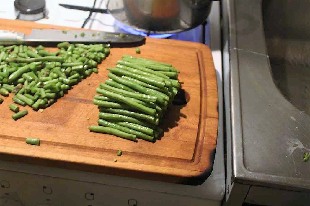 Chinesische grüne Bohnen – kurzgebraten – glatzkoch.de