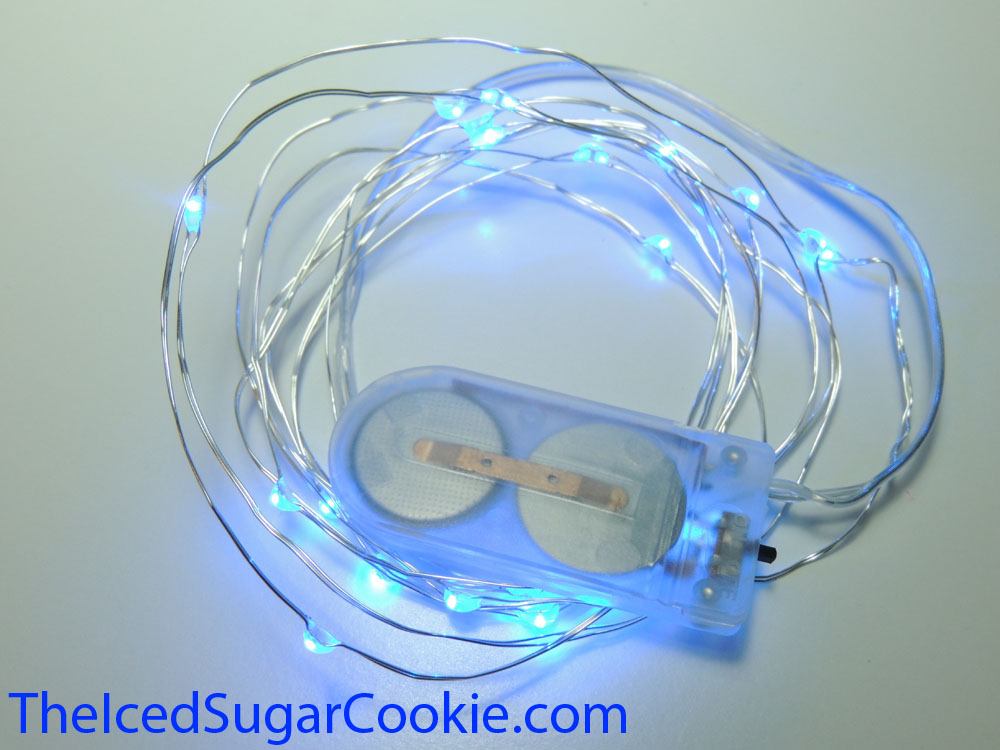 Diy Birthday Blog Cinderella Wedding Lights Blue Led Battery
