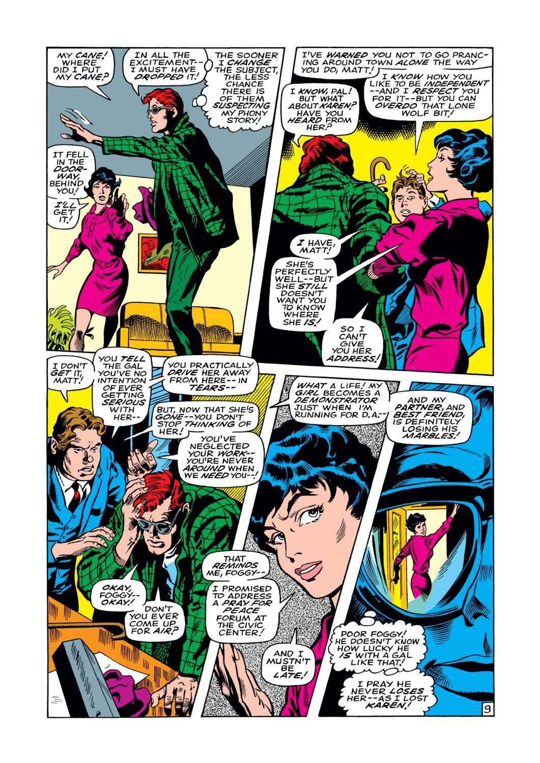 Read online Daredevil (1964) comic -  Issue #46 - 10