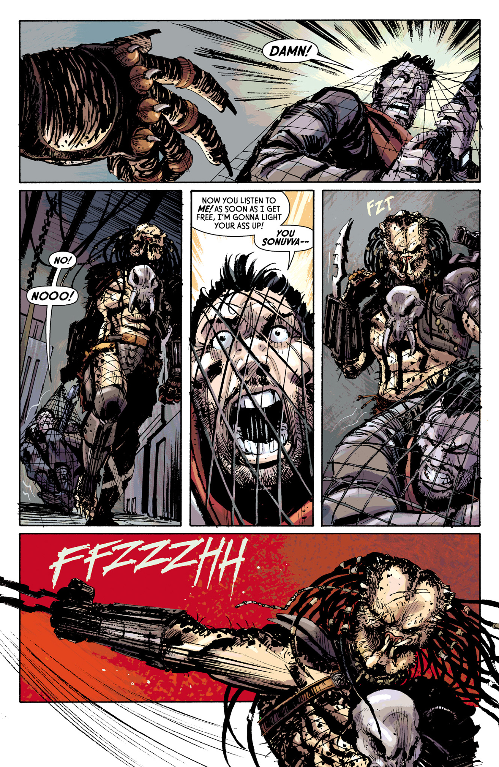 Read online Predator: Fire and Stone comic -  Issue #1 - 21