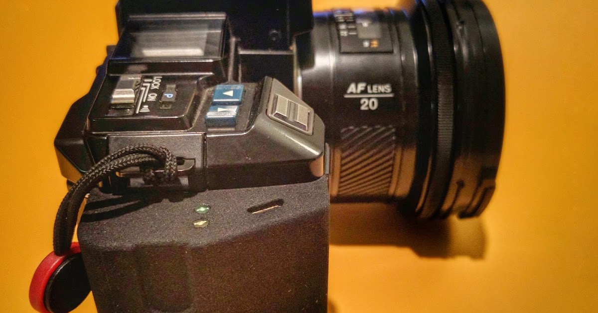 Dev with Alex: Minolta 7000 Battery Upgrade MK2