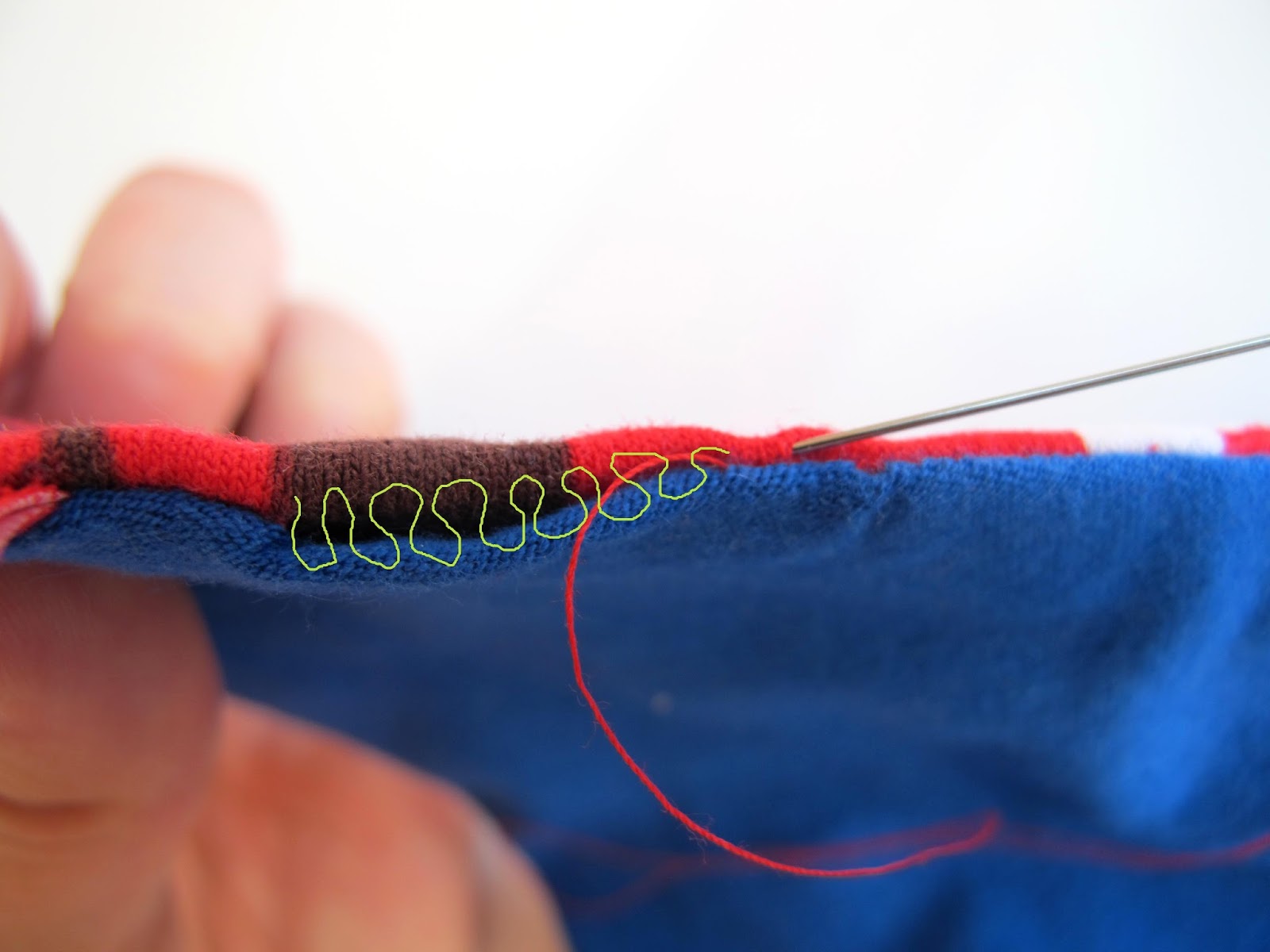 Pieke Wieke Tutorial Een dubbelzijdig zeversjaaltje