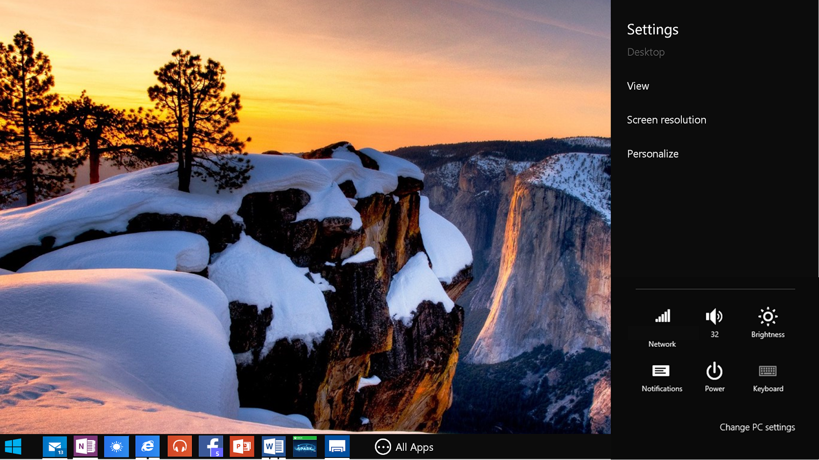 My Random Ideas: Windows 8.2 [Concept: Desktop, taskbar, quickreply ...