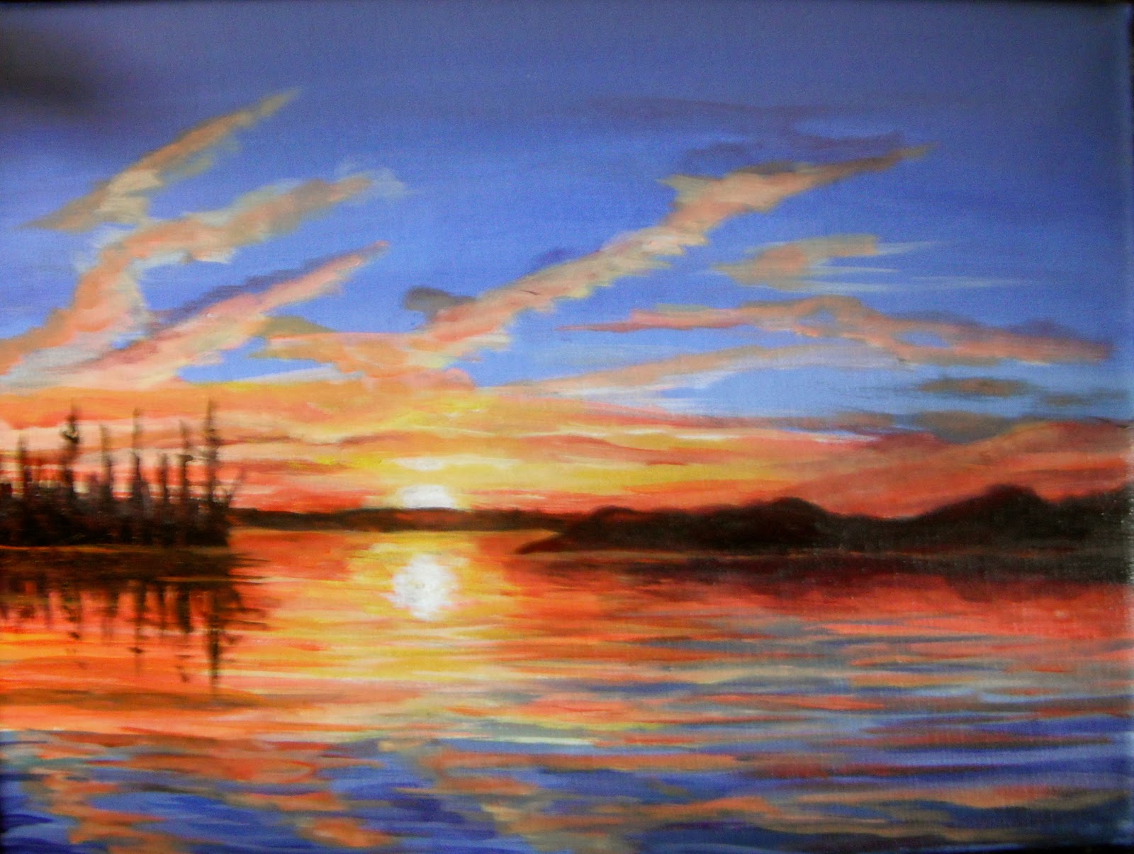 Jackie Irvine's Landscape Art: 100 PAINTINGS IN 100 DAYS #61