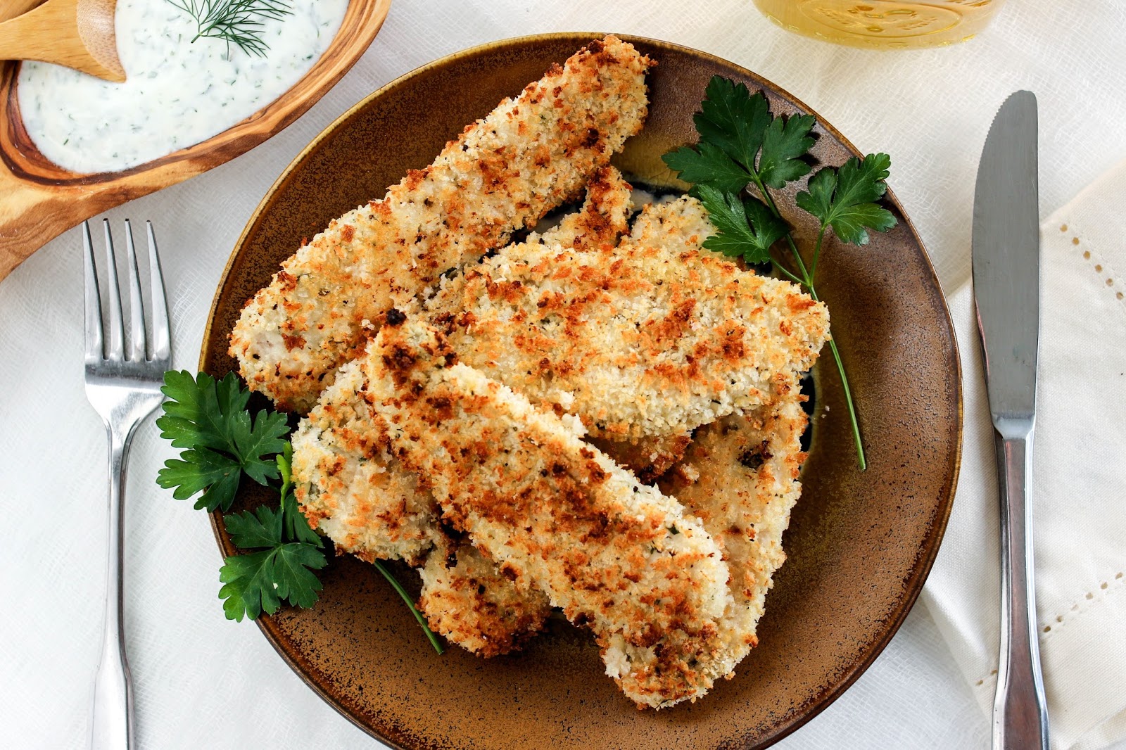 Ginger Rose Herbaceous YogourtMarinated Chicken Tenders