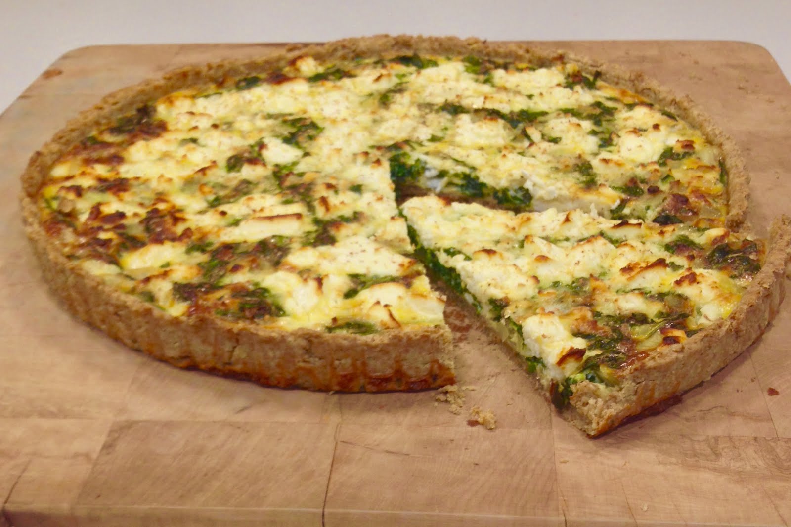 Spark My Pantry Spinach and Feta Tart