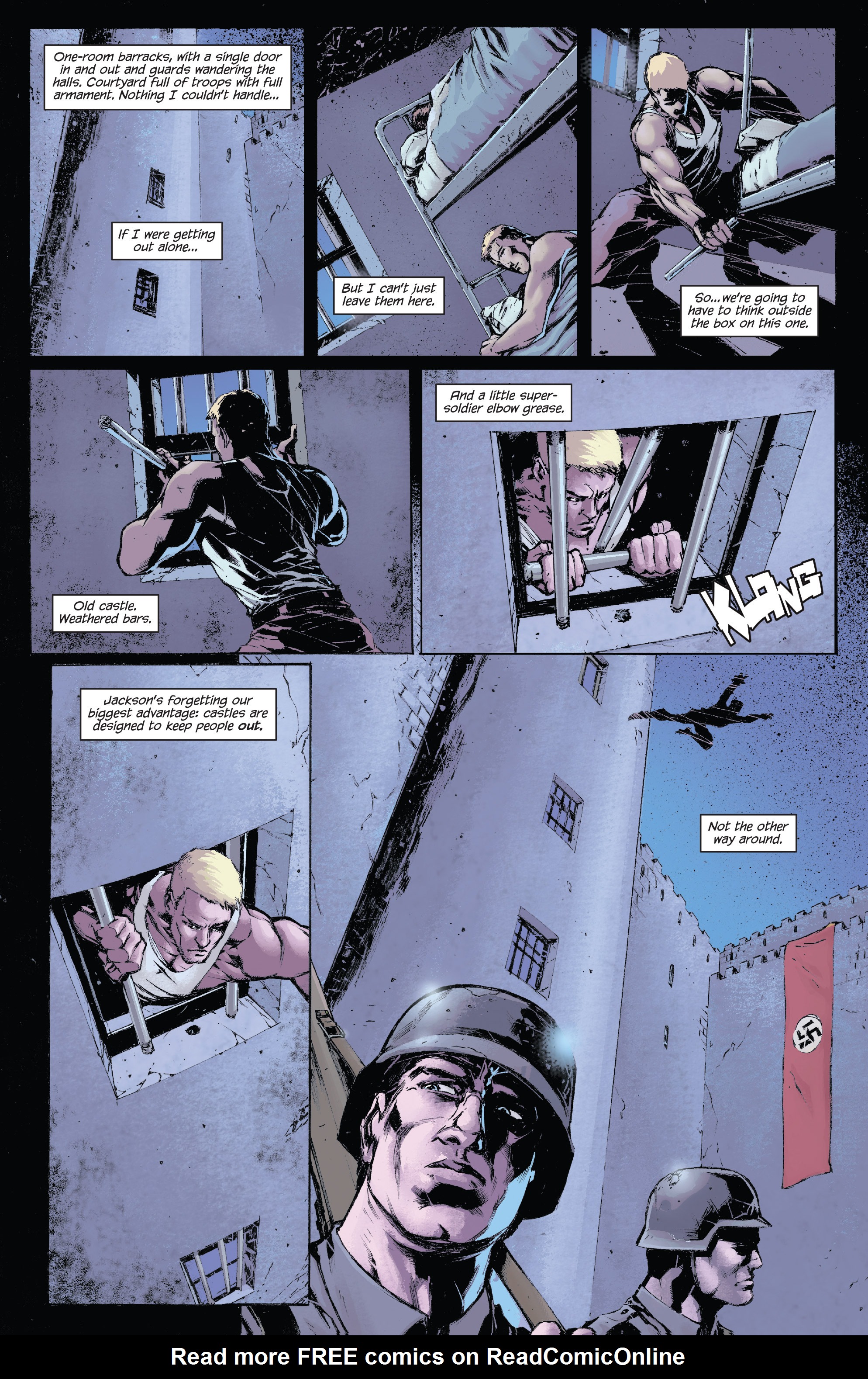 Captain America Theater Of War:  Prisoners Of Duty Full Page 11