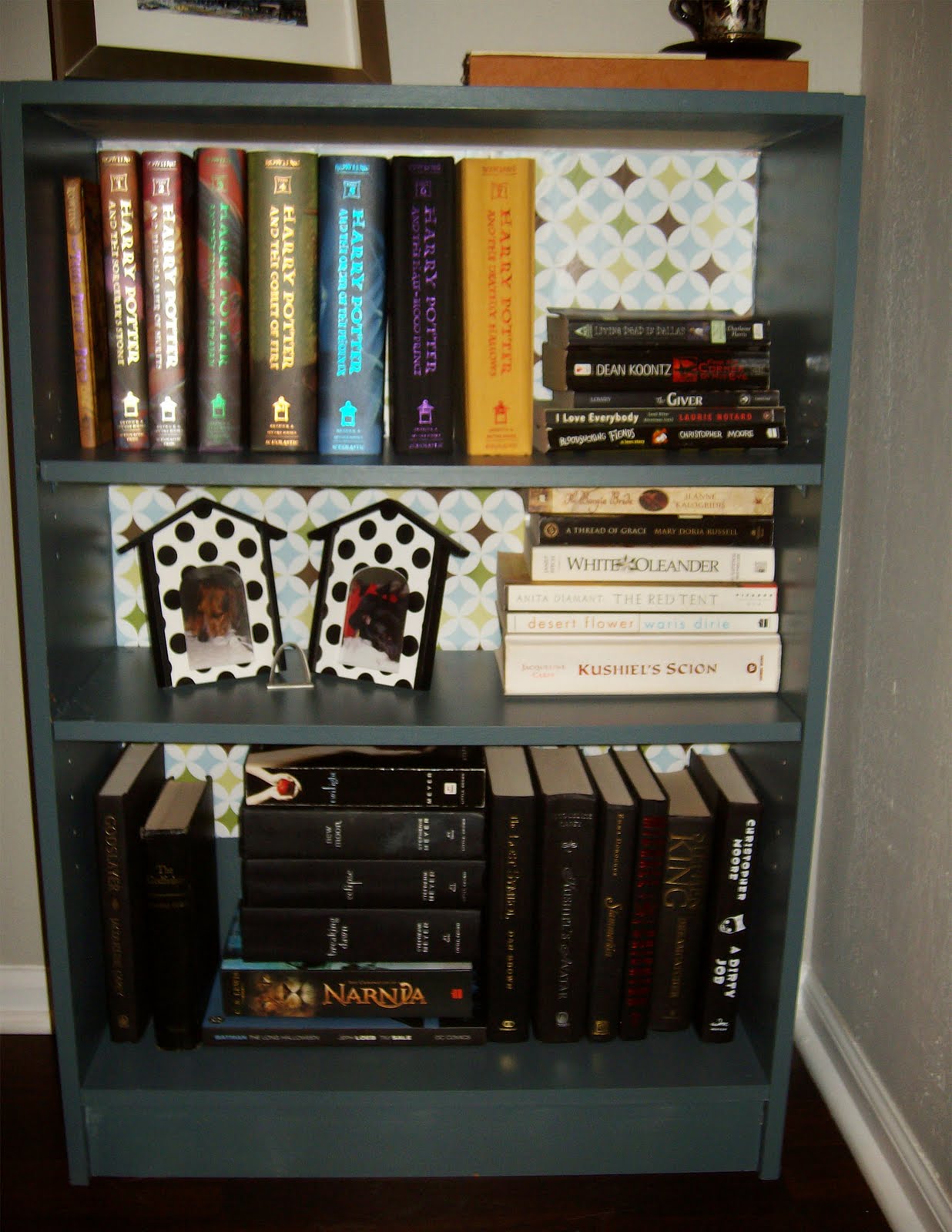 Homemade In The Heartland Bookcase Redo