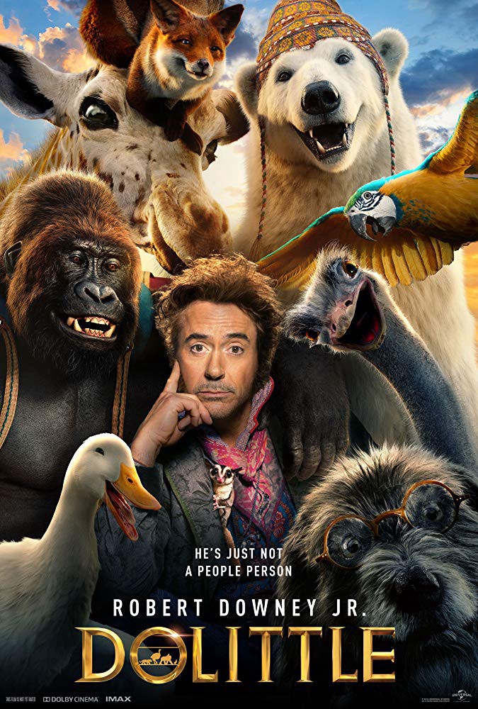 Dolittle 2020 English 720p WEB-DL  800MB With Subtitle
