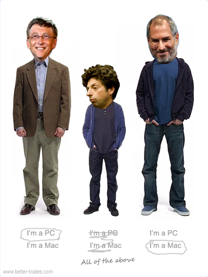 INFO PC: Google vs Microsoft vs Apple