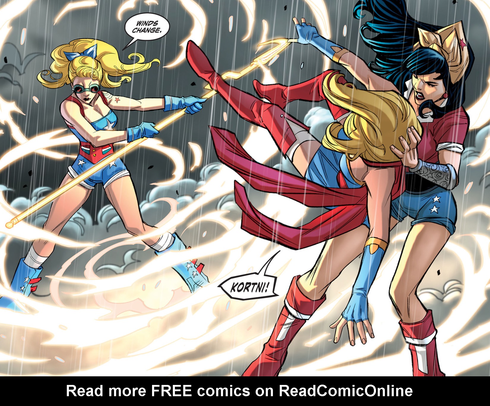 Read online DC Comics: Bombshells comic -  Issue #36 - 6