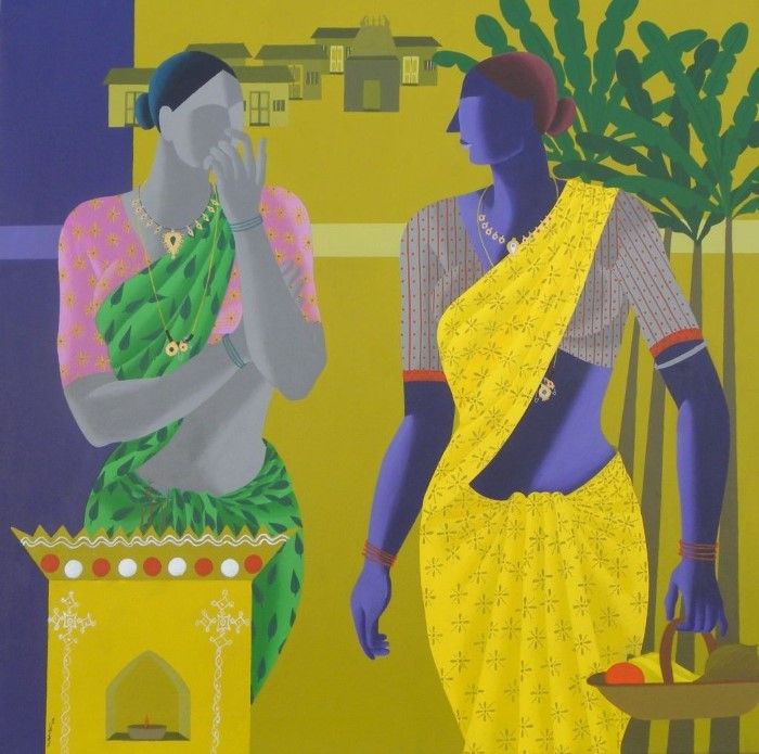 Индийский художник. Abhiram Bairu