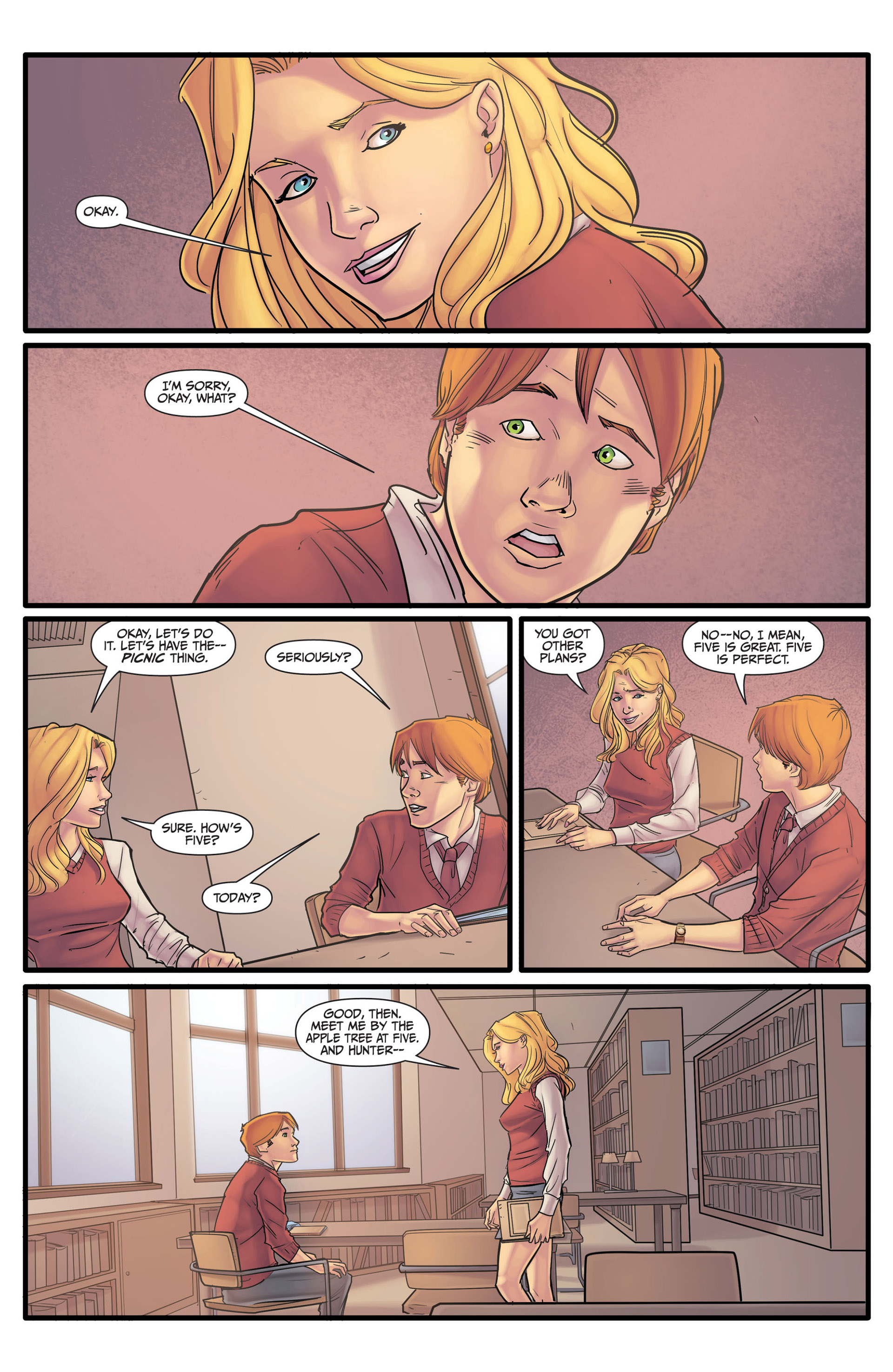Read online Morning Glories comic -  Issue #8 - 10