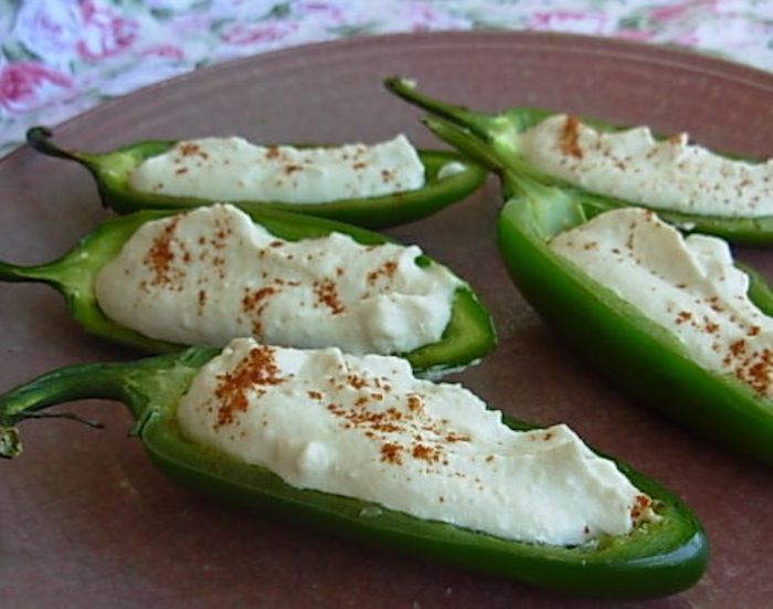 From Kirsten's Kitchen to Yours Raw Chile Rellenos with Spicy Cashew