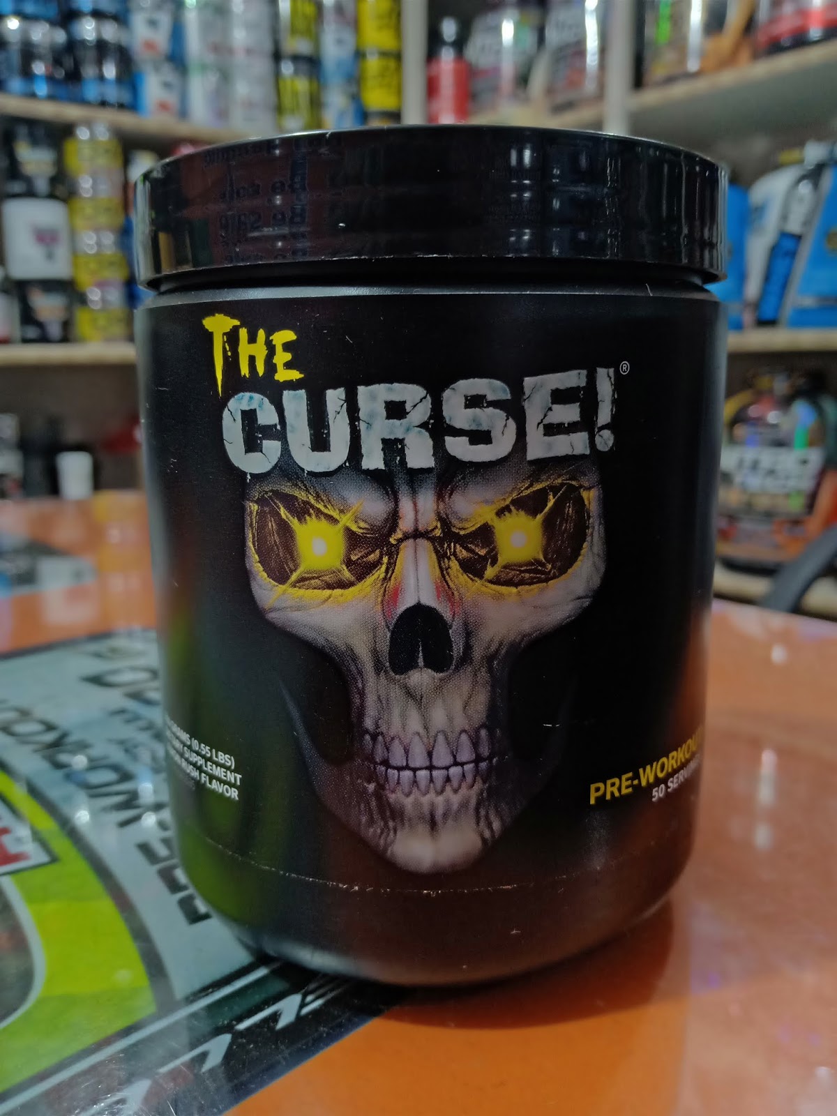 Cobra Labs The Curse PreWorkout Supplement Black NCRFS
