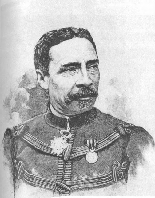 Командующий французскими войсками Альфред Амеде-Додс