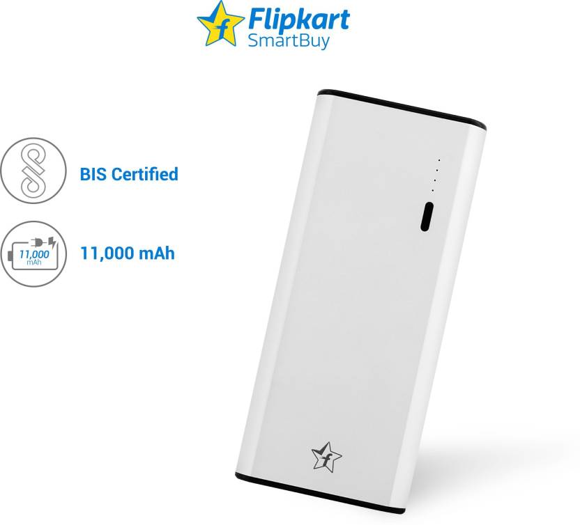 Flipkart SmartBuy EL2110 11000 mAh Power Bank (White, Lithiumion) at
