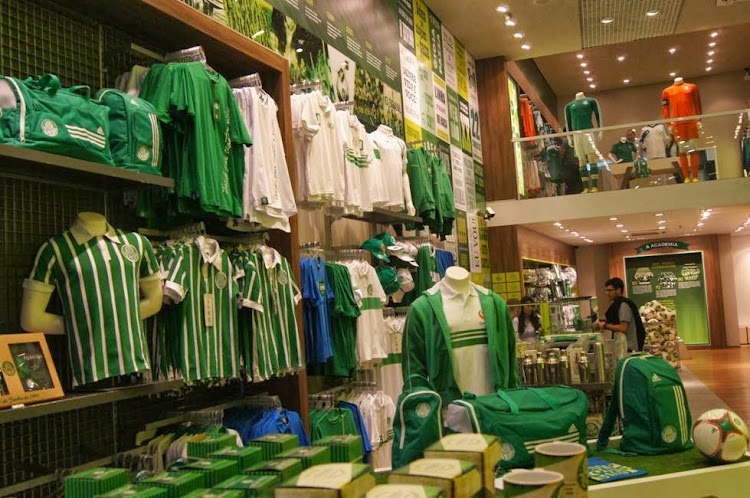 Franquia de loja do Palmeiras custa a partir de R$ 350 mil