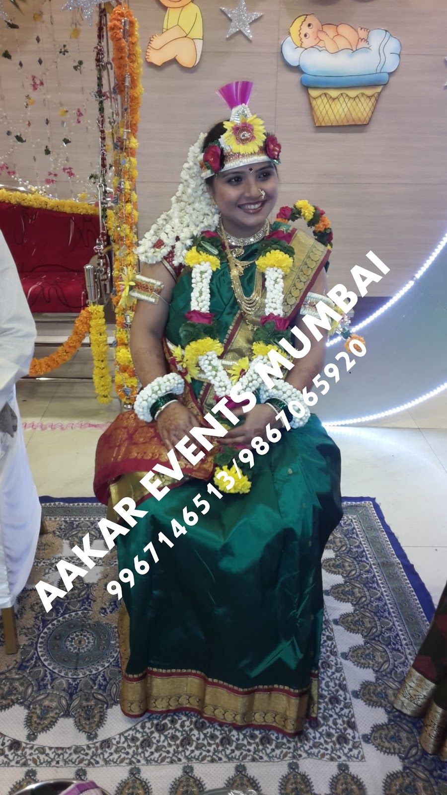 DOHALE JEVAN DECORATION IN MUMBAI ( BABY SHOWER DECORATION IN MUMBAI