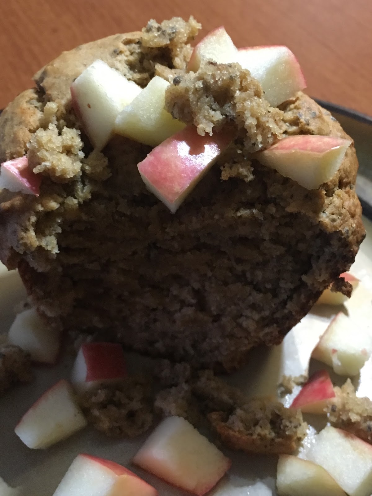 Applesauce Chia Muffins