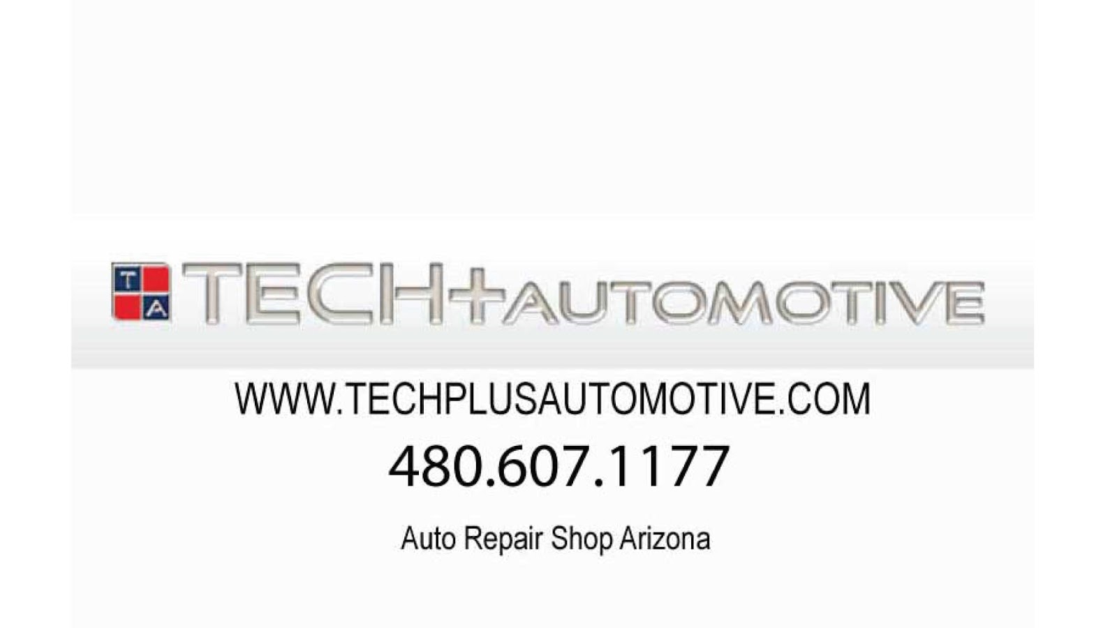 Tech Plus Automotive Bmw BMW Repair Service Scottsdale 480.607.1177